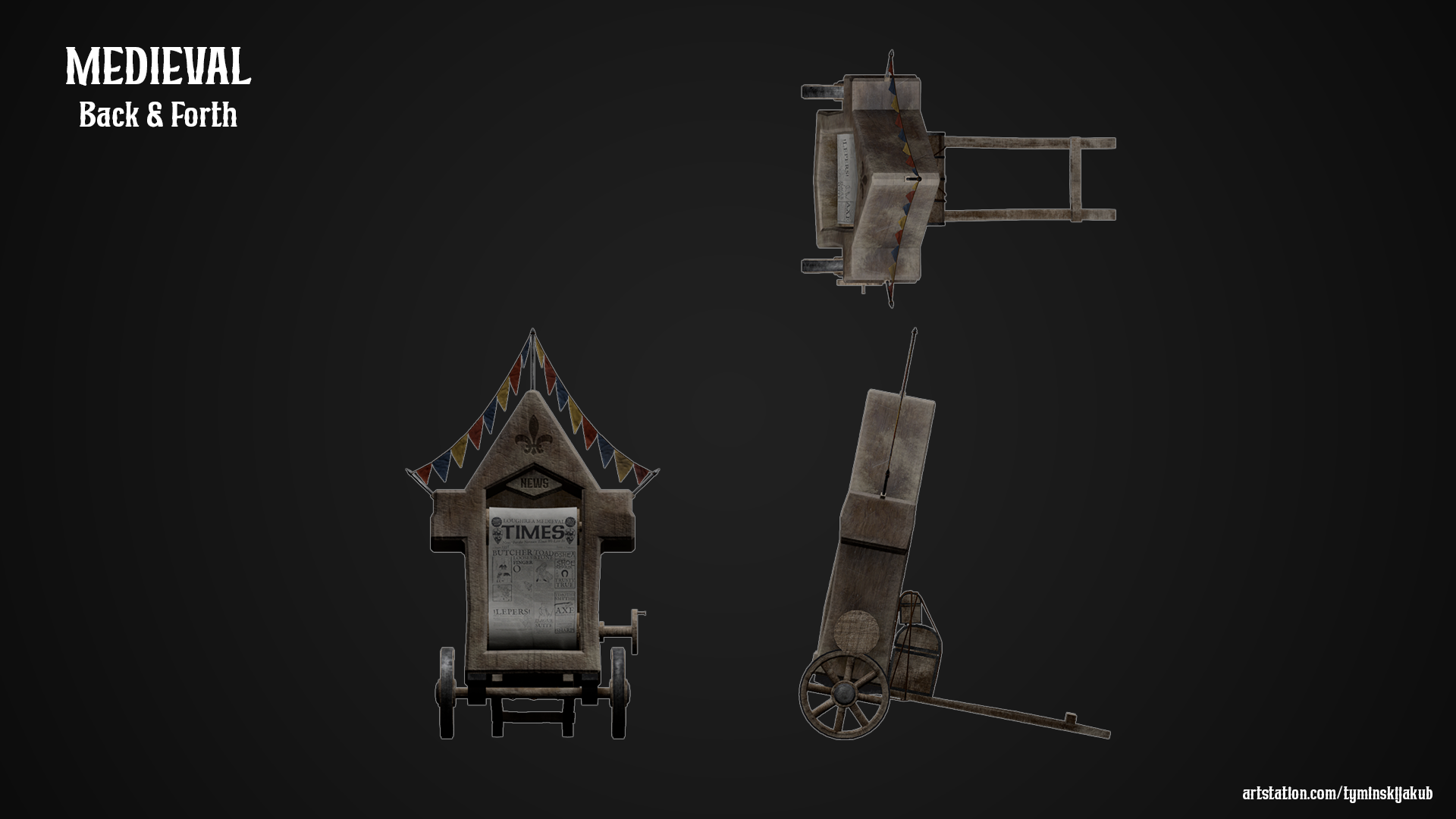 Medieval Billboard Orthograpgic